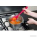 HST High Quality Flexible Hygienic Red Culinary Silicone Slotted Spoon Non-stick Premium Cooking Tools - B00UMXBBQW
